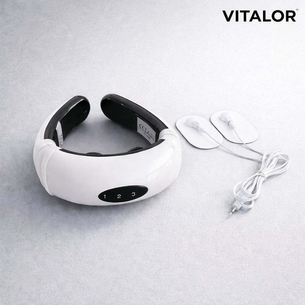 Masajeador Cervical Inteligente + Parches de Alivio Gratis – Cuello Sin Dolor en Minutos