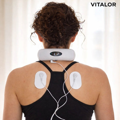 Masajeador Cervical Inteligente + Parches de Alivio Gratis – Cuello Sin Dolor en Minutos